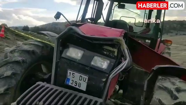 Burdur'da Traktör Devrildi: 61 Yaşındaki Çiftçi Hayatını Kaybetti