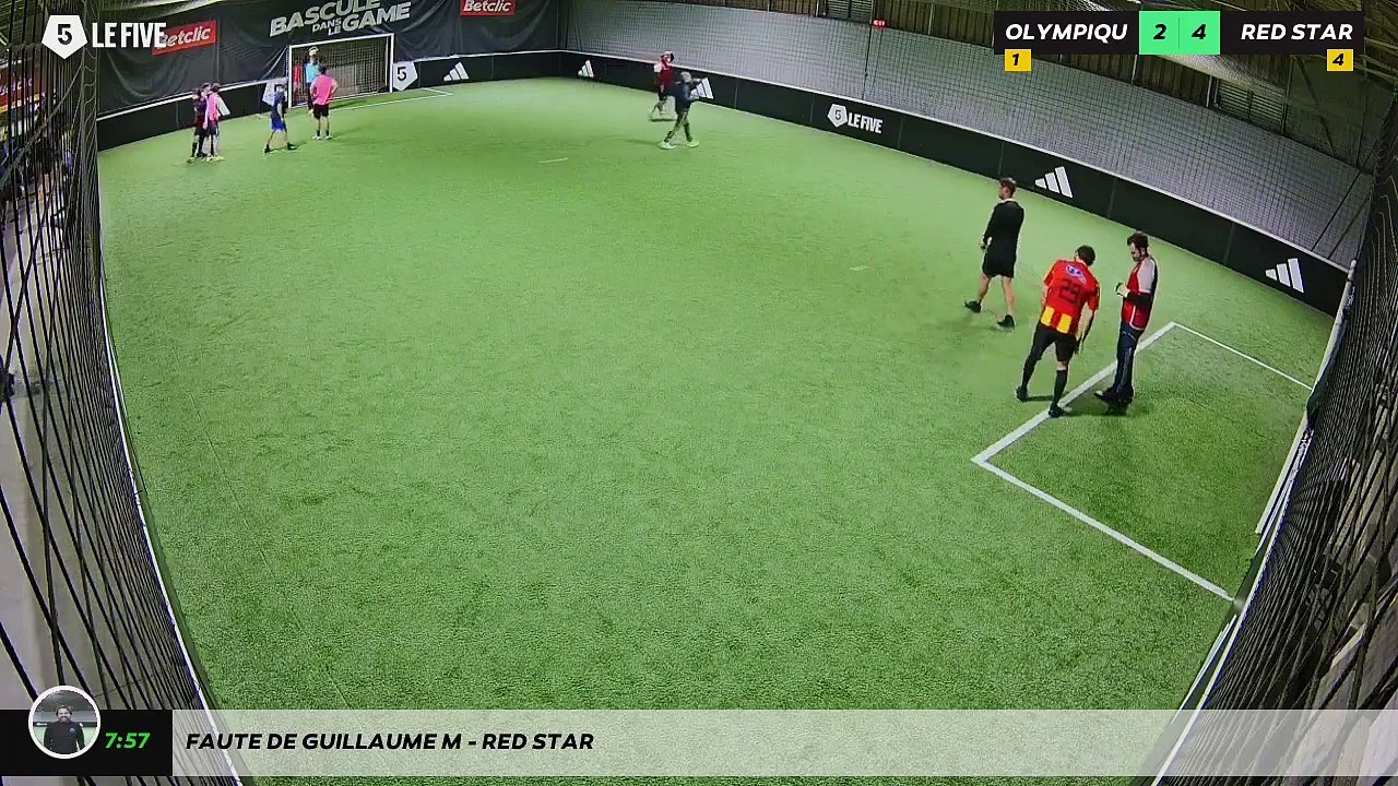 Faute de Guillaume M - RED STAR