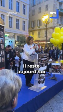 Nice : un rassemblement en soutien aux otages à Gaza pour leur 500ème jour de captivité