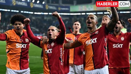 Galatasaray, Çaykur Rizespor'u 2-1 yendi