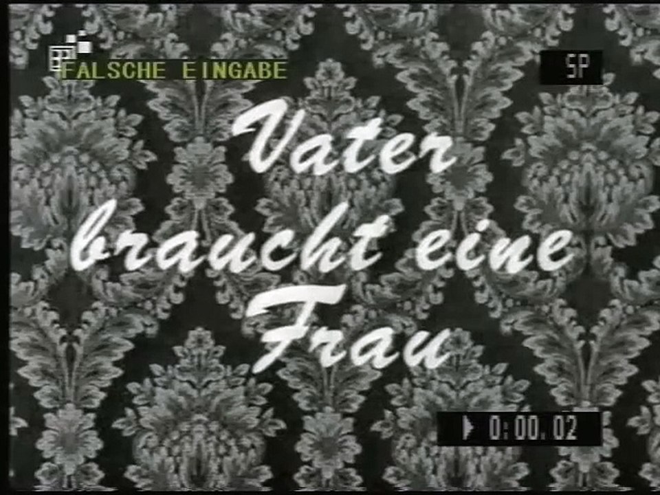 Vater braucht eine Frau (1952)