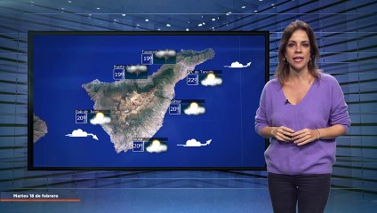 La previsión del tiempo en Canarias para el 18 de febrero de 2025, en Atlántico Televisión.