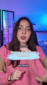 Partage ton écran de téléphone à quelqu'un d'autre super facilement grâce à WhatsApp 😎 #astuces #astuce #tips #samsung #android
