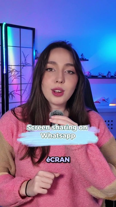 Partage ton écran de téléphone à quelqu'un d'autre super facilement grâce à WhatsApp 😎 #astuces #astuce #tips #samsung #android