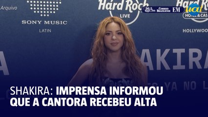 Imprensa peruana diz que Shakira teve alta médica em Lima