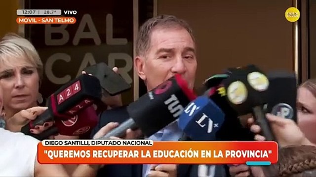 Diego Santilli: Al Presidente le hicieron una cama