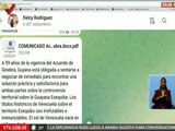 Vicepresidenta Delcy Rodríguez conmemora los 59 años del Acuerdo de Ginebra