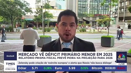 Mercado vê déficit primário menor em 2025; relatório prevê piora na projeção para 2026