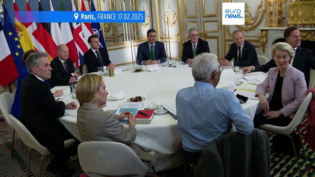 European leaders stress support for Ukraine but disagree on peacekeeping mission