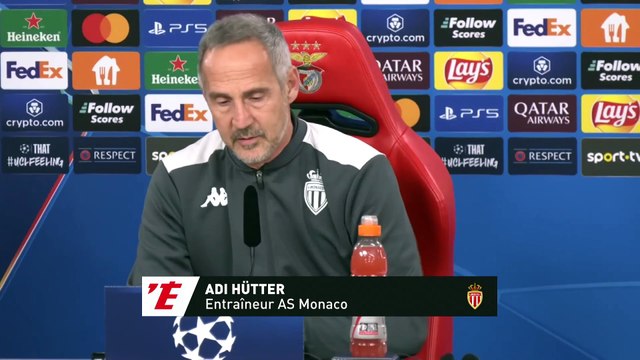 Hütter : « On va tout faire pour se qualifier » - Foot - C1 - Monaco