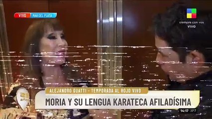Moria Casán no se calla nada: "No me divierte ir a hacer mesas", y dijo: "Tampoco iría a la de Mirtha"