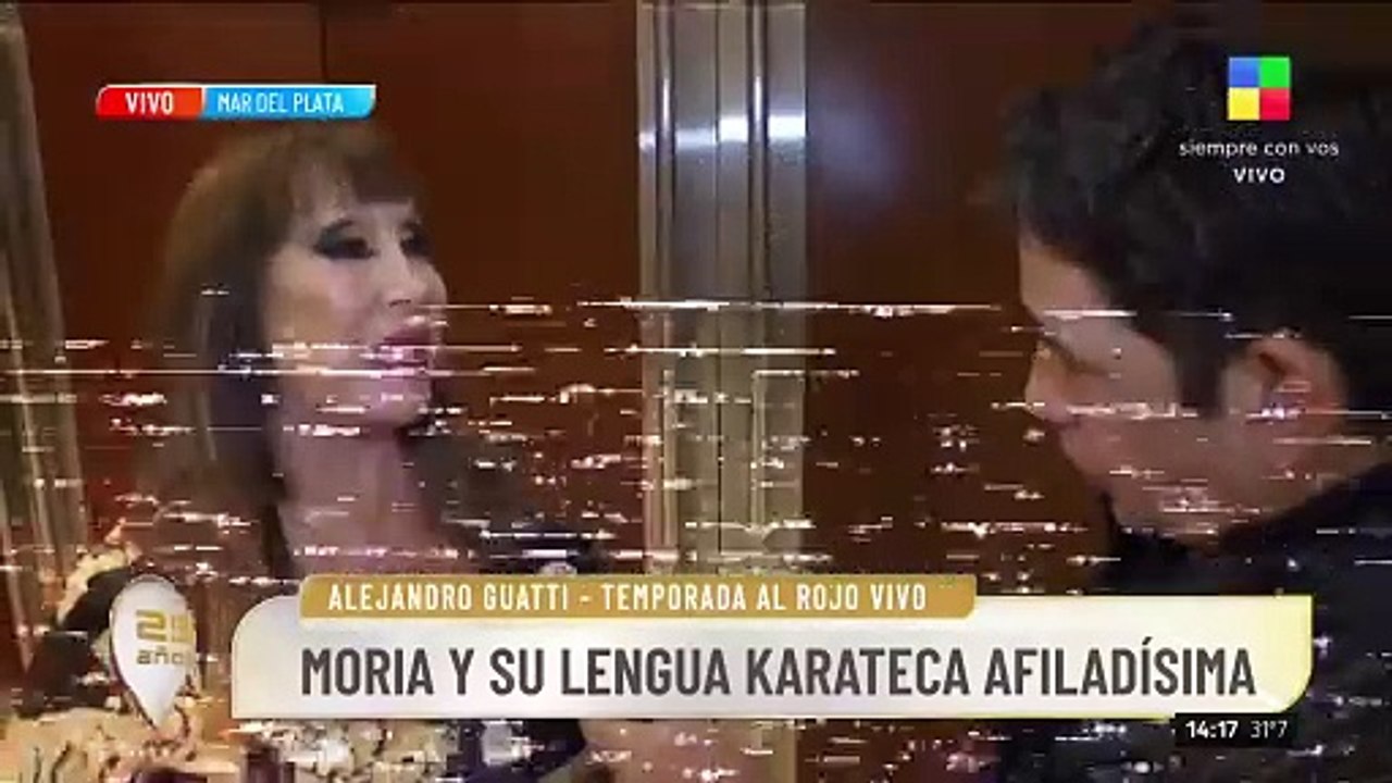 Moria Casán no se calla nada: "No me divierte ir a hacer mesas", y dijo: "Tampoco iría a la de Mirtha"