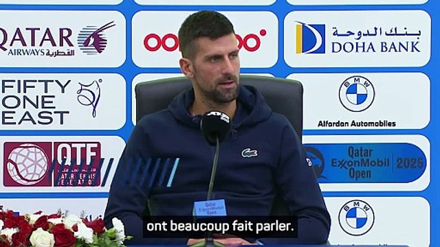 Affaire Sinner - Djokovic : La majorité des joueurs ont l'impression qu'il y a du favoritisme