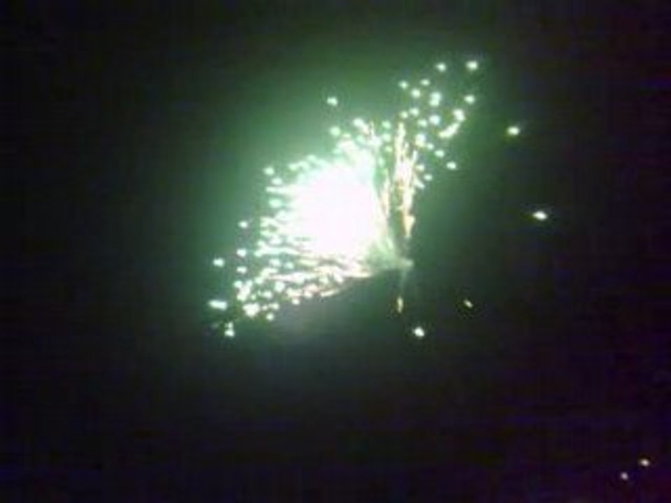 Buckley Common Fireworks 2007