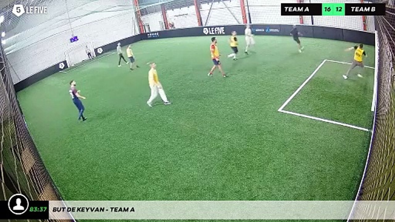 But de Keyvan - Team A