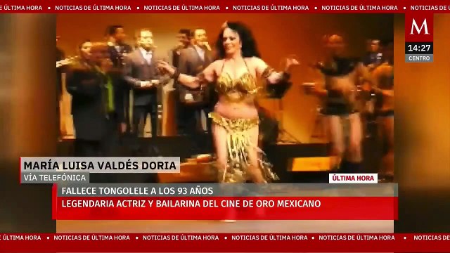 Fallece Yolanda Montes 'Tongolele' a los 93 años, actriz y bailarina del cine de oro mexicano