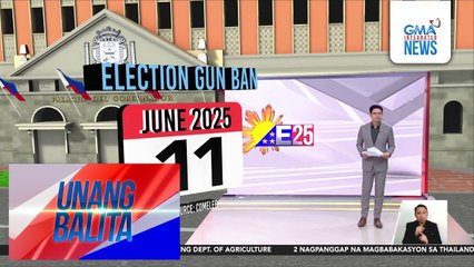 PNP – 971 na ang nahuling lumabag sa election gun ban  | Unang Balita
