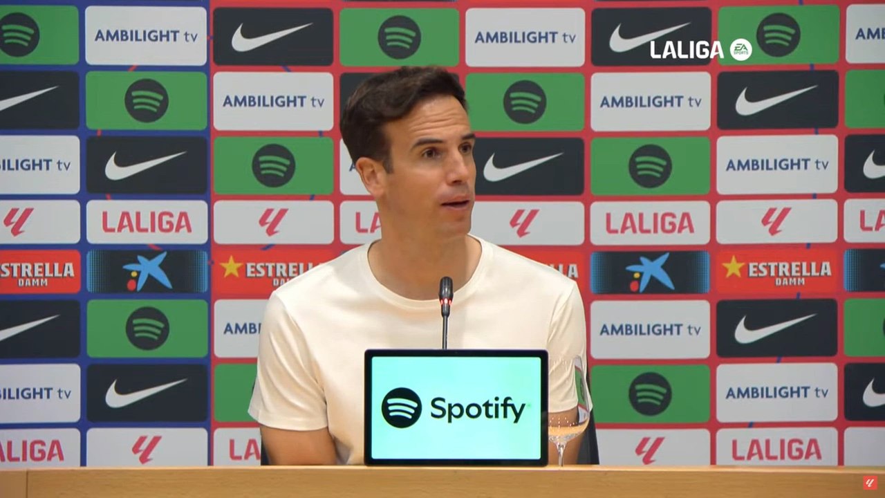 Íñigo Pérez, rueda de prensa completa tras el FC Barcelona 1 - Rayo Vallecano 0