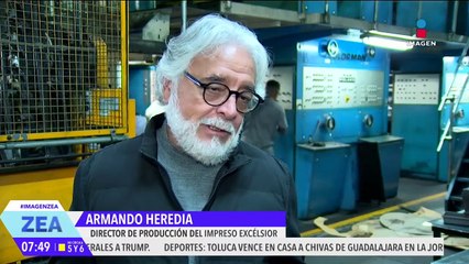 Imprimir el periódico Excélsior, una labor de equipo