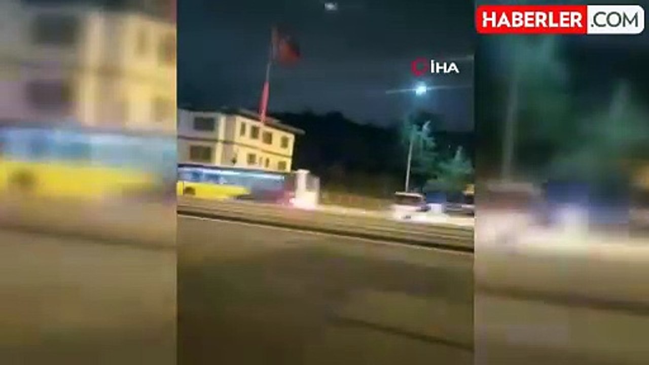 15 Temmuz Şehitler Köprüsü'nde İETT otobüsü arızası