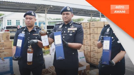 Polis Johor serbu dua kilang, rampas arak tiruan