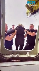 'Holy f***': US plane crashes upside down at Canada airport