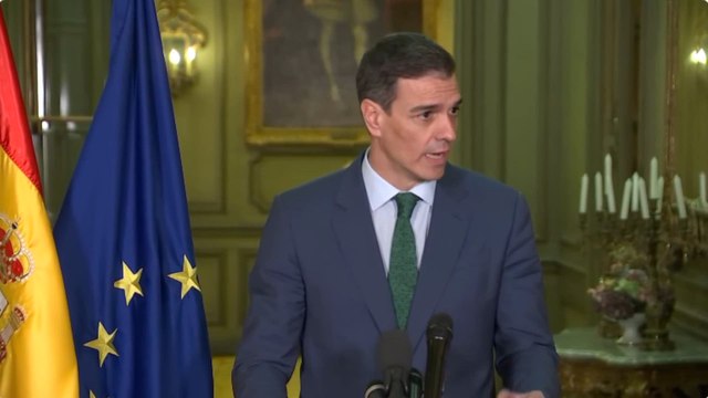 Sánchez asegura que hablar de paz en Ucrania es hablar de seguridad europea