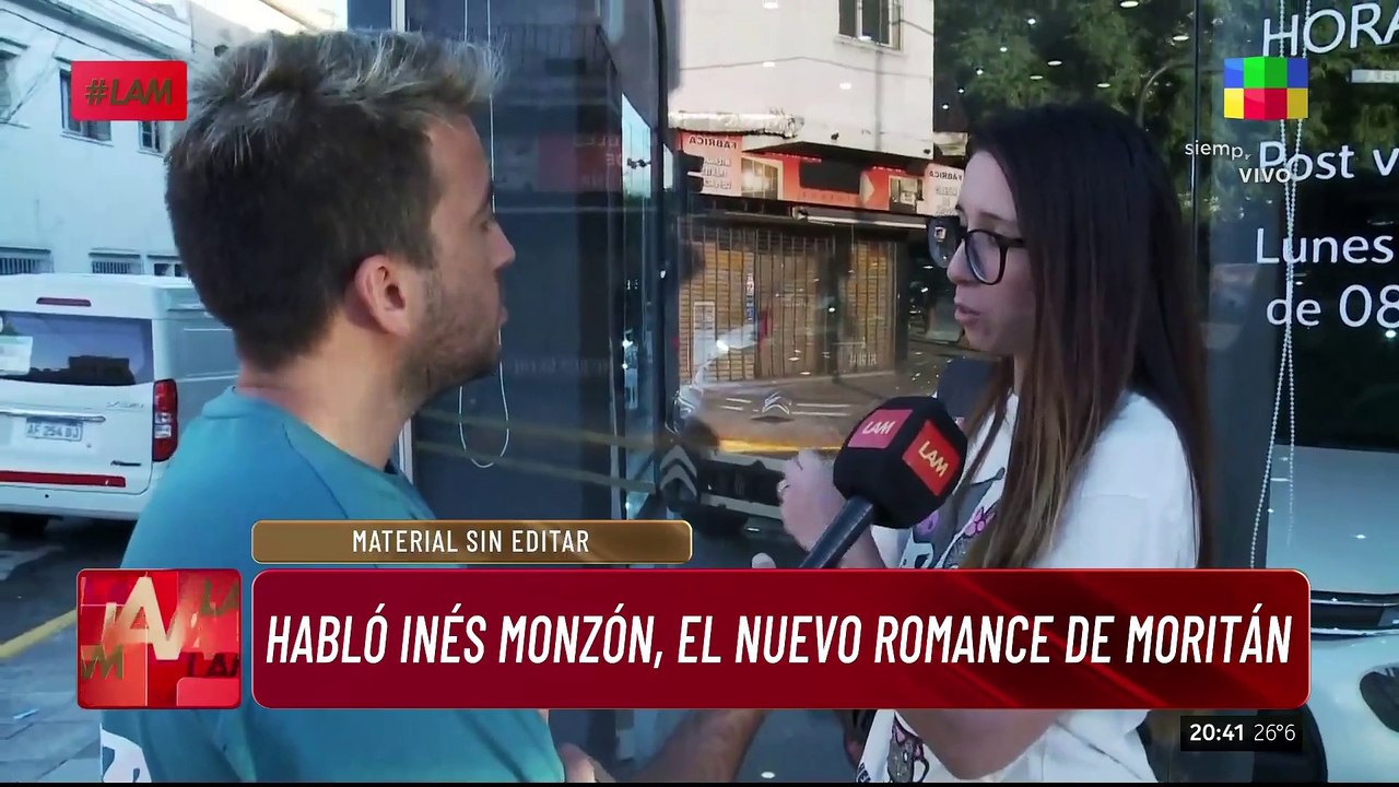 😱 Habló INÉS, PRESUNTA NUEVA NOVIA DE Moritán y el ex de Pampita LA NEGÓ