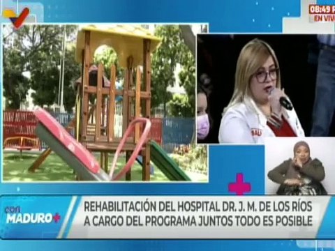 Gobierno Bolivariano rehabilita de manera optima áreas del Hospital Dr. J.M. de Los Ríos