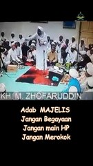 Guru Udin Samarinda - Adab di Majelis Ilmu
