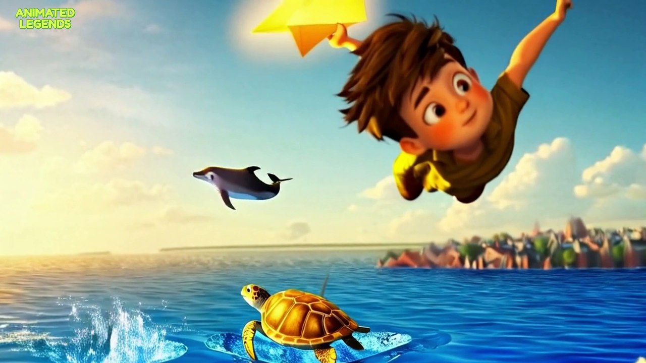 The Magical Paper Airplane | Animated Legends | Animated Story