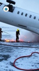 Avión Delta Airlines se estrella al aterrizar en el aeropuerto de Toronto I Reporte Indigo