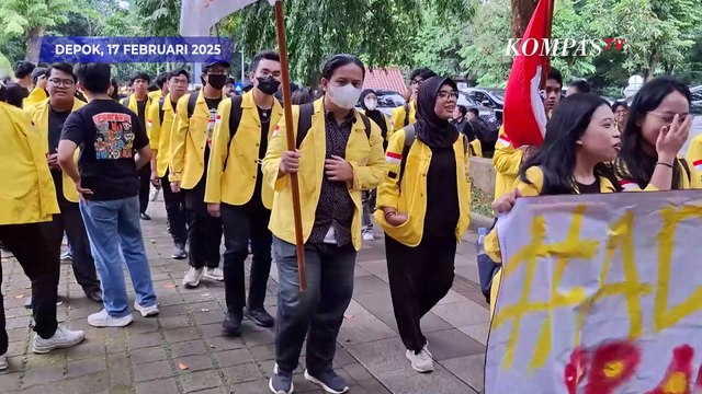 Ketua BEM UI Beberkan 5 Tuntutan Mahasiswa di Aksi Indonesia Gelap