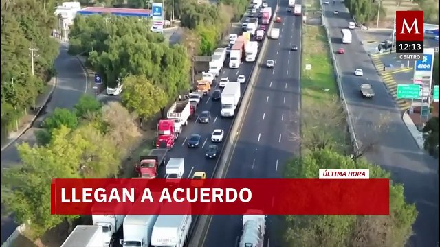 Transportistas logran acuerdo con Segob; desactivan megamarcha