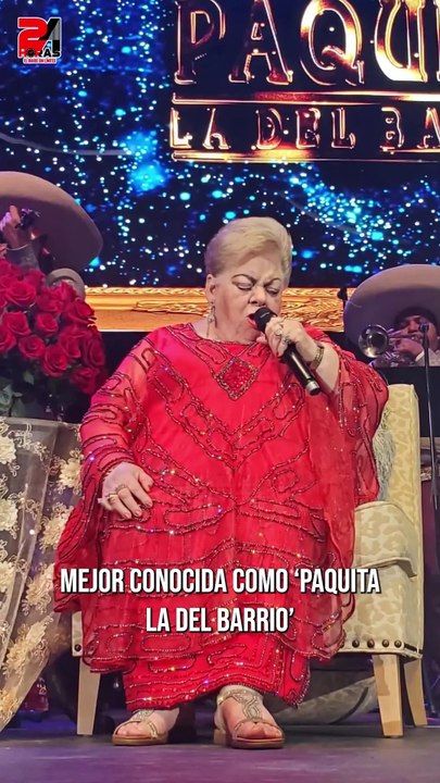¡Adiós a un ícono de la música! Falleció Paquita la del Barrio