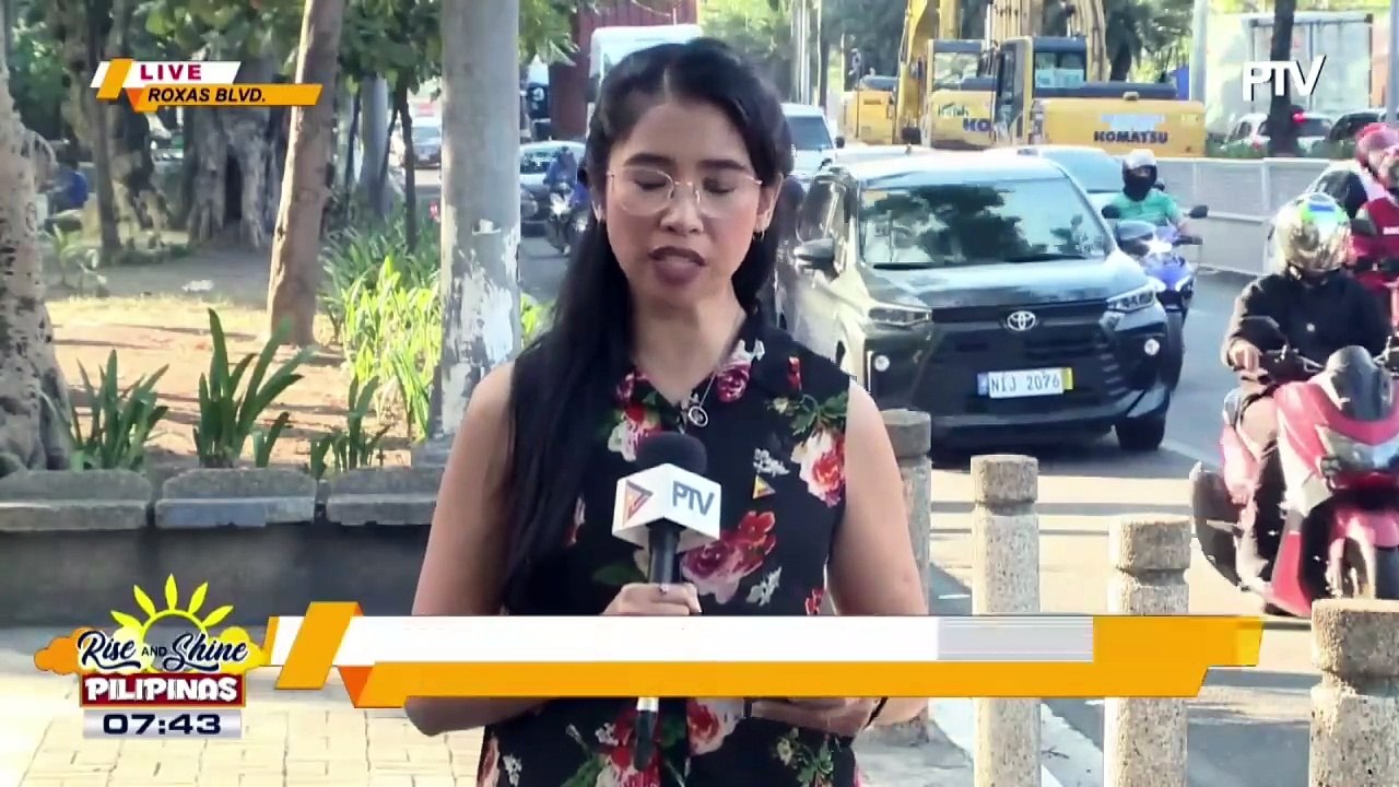 DPWH, sinimulan na ang road rehabilitation at upgrading sa Roxas Boulevard