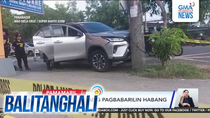 Lalaki, patay nang pagbabarilin habang sakay ng SUV | Balitanghali