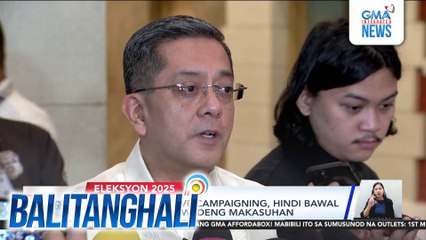 Comelec - Negative campaigning, hindi bawal sa batas pero puwedeng makasuhan | Balitanghali