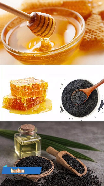 Benefits of honey & black seeds