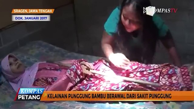 Simak Lagi Perjuangan Mendiang Sulami Manusia Kayu asal Sragen - ARSIP KOMPAS