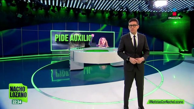 Alicia Villareal, realizó la señal de auxilio, tras presunta agresión de Cruz Martínez