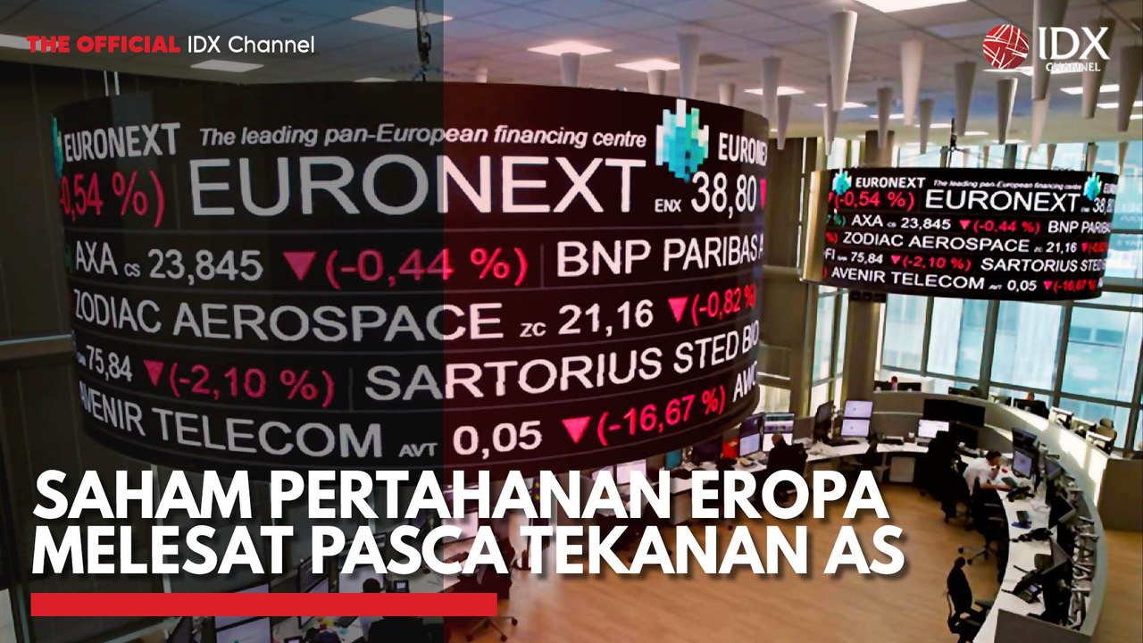 Saham Pertahanan Eropa Melesat Pasca Tekanan AS