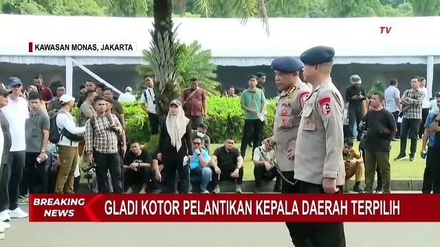 Cerita Kepala Daerah Terpilih Sherly hingga Ahmad LuthfiLatihan Berbarisdi Monas Jelang Pelantikan