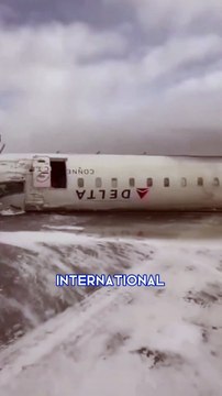 Delta Airlines Plane Crashed in Toronto Canada
