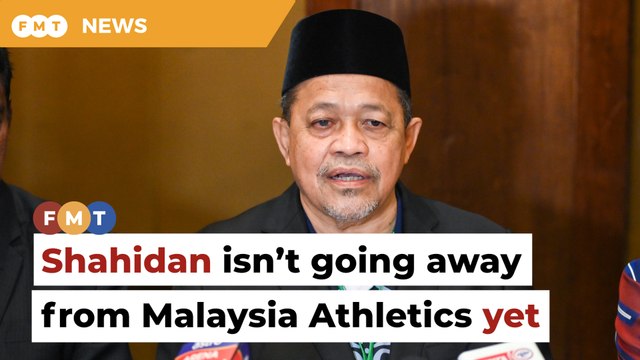 Shahidan isn’t going away from Malaysia Athletics – yet