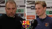 Barcelona retoma el liderato en LaLiga y Hansi Flick y Frankie de Jong comparten sus sensaciones