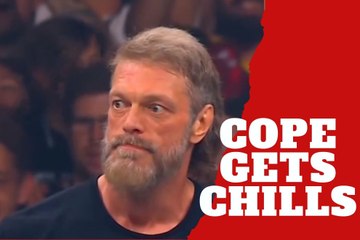 A special moment! Cope gets the chills listening to the crowd in Australia singing “Metalingus”