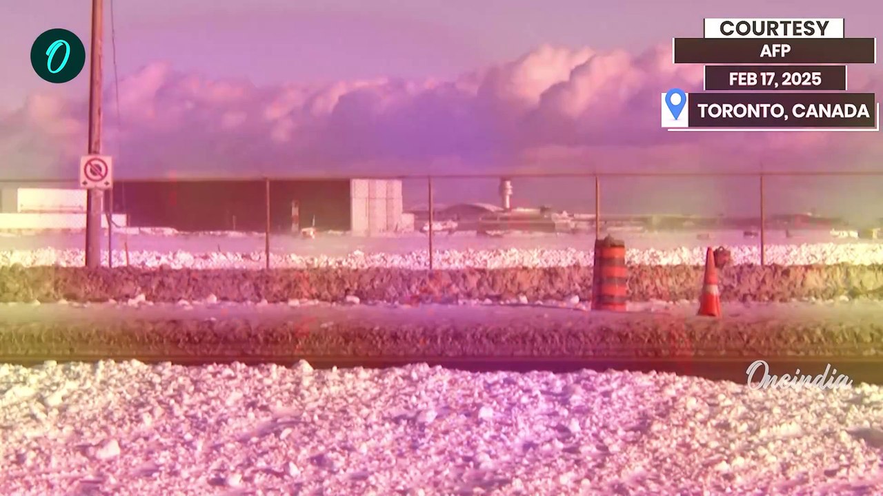 Toronto Plane Crash: Canada के टोरंटो में Plane Crash खौफनाक मंजर | Toronto Airport | वनइंडिया हिंदी