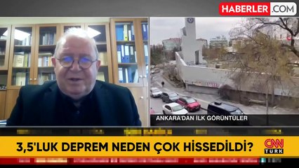 3.5'lik deprem neden bu kadar hissedildi? Prof. Dr. Ersoy canlı yayında açıkladı