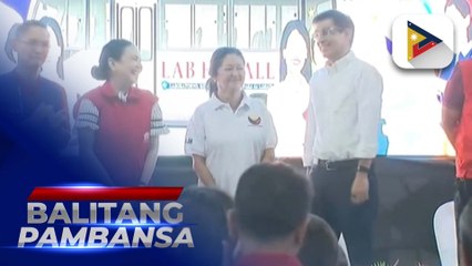 LAB for All Caravan, isinasagawa sa Navotas Sports Complex; mga libreng serbisyong medikal, handog sa programa